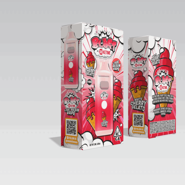 White Cherry Gelato Liquid Diamond 2G Vape Carts