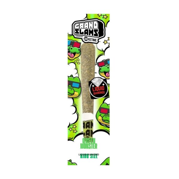 GREEN MONSTER Grand Slam King Size THC-A Pre Rolls