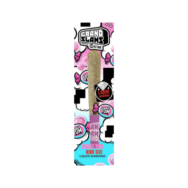 BUBBLE YUM! Grand Slam King Size THC-A Pre Rolls